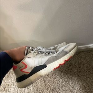 adidas Nite Jogger White Shock Red 2019